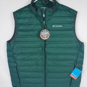 Columbia Lake 22 Down Vest Dark Ivy